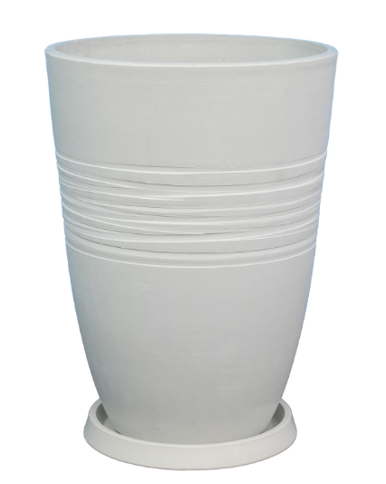 Modern White Planter