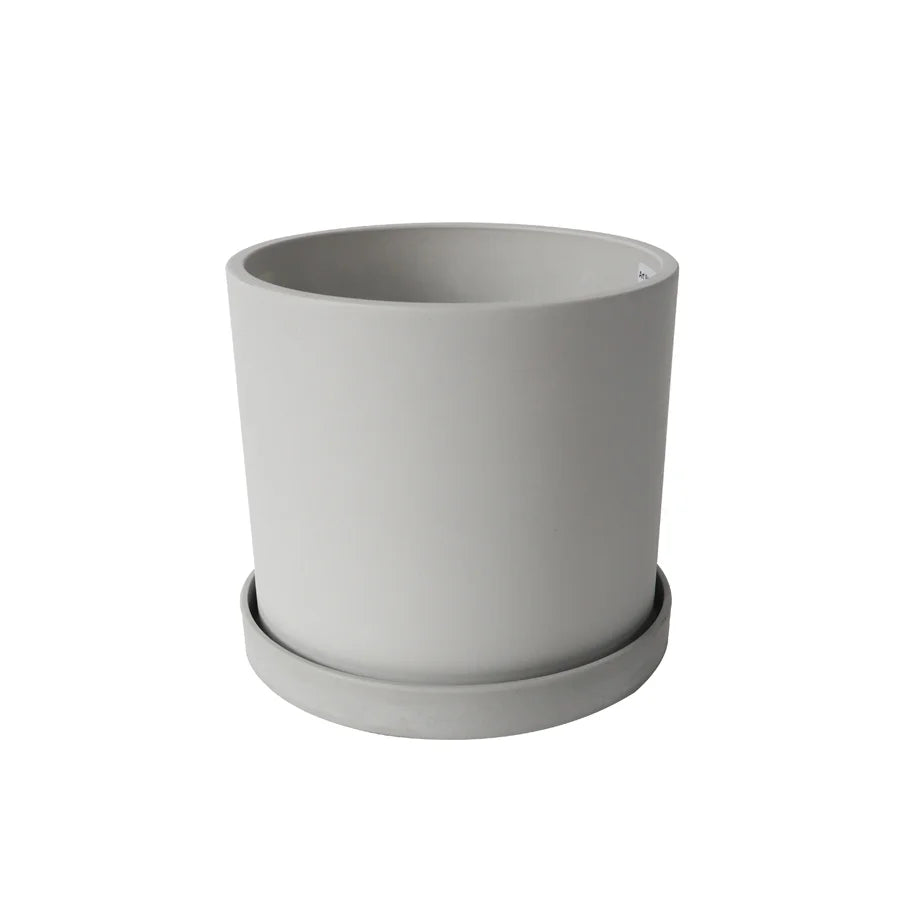 Round Flowerpot with Plate