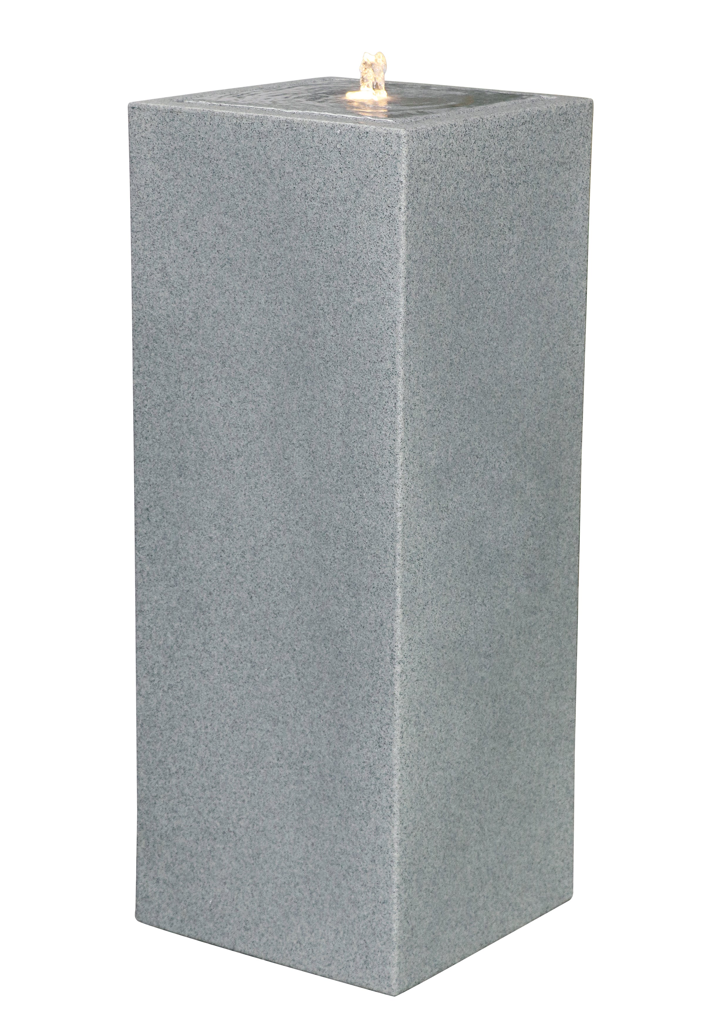 OUTDOOR FOUNTAIN WITH LED LIGHT